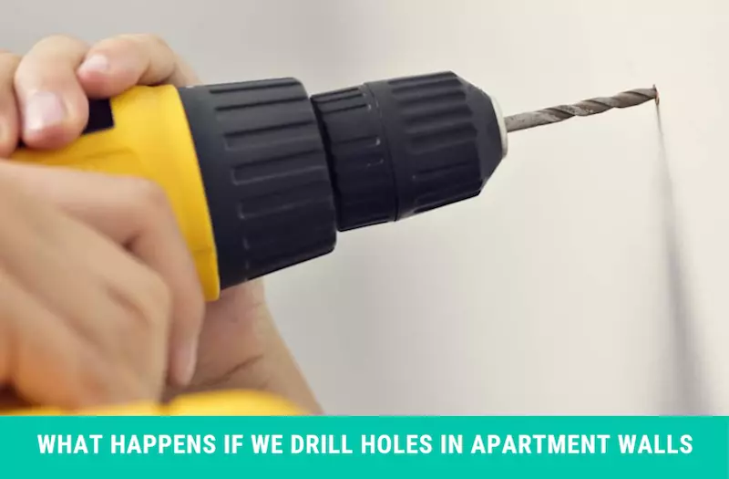 What Happens if we Drill Holes in Apartment Walls