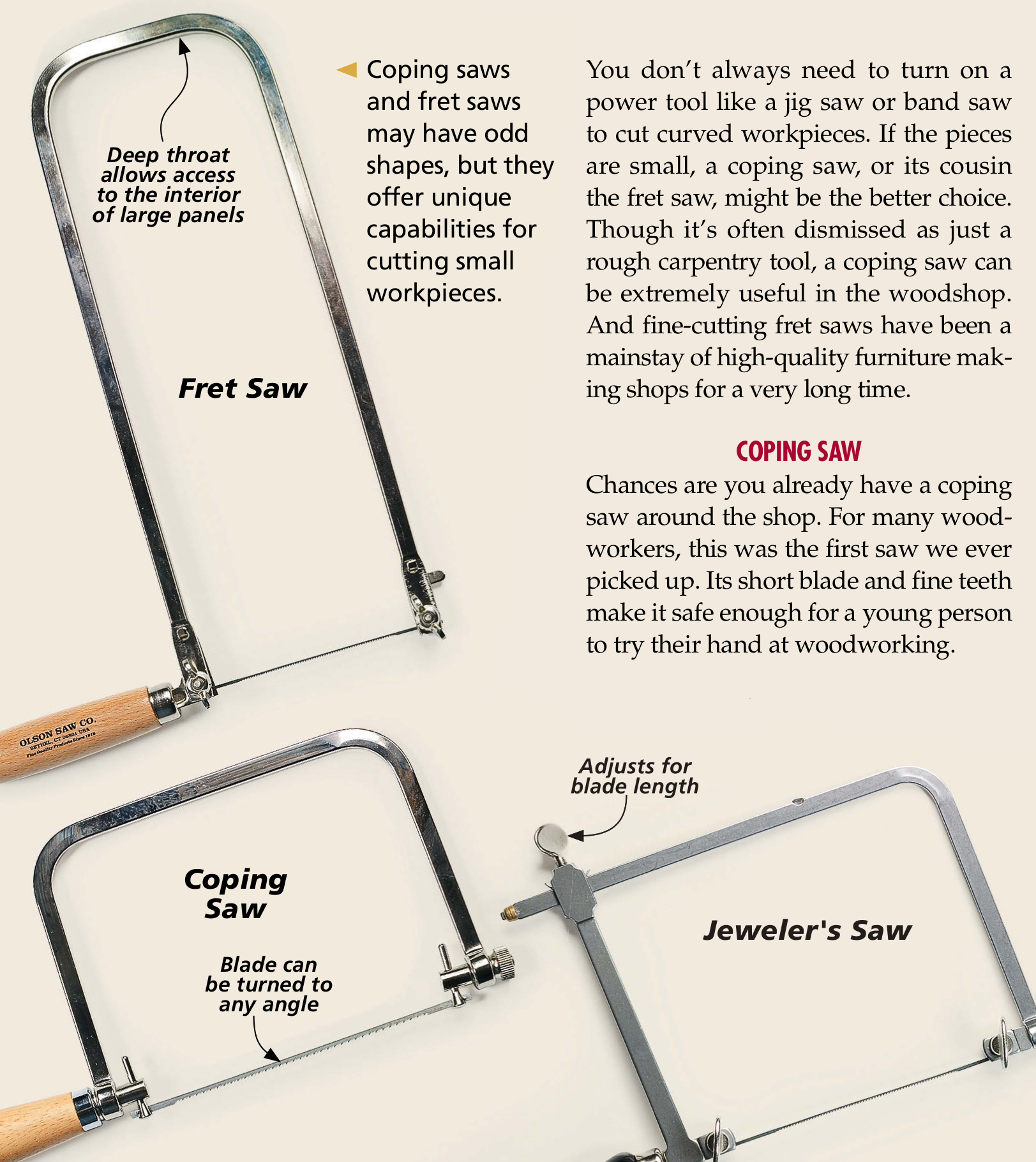 How to Use a Coping Saw​  