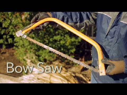 How to Use a Bow Saw: Essential Tips for Beginners