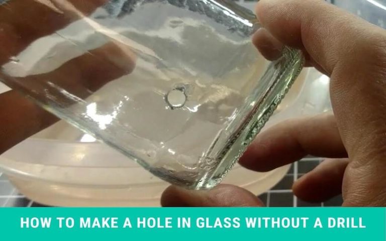 How To Make A Hole In A Glass Bottle Bigger