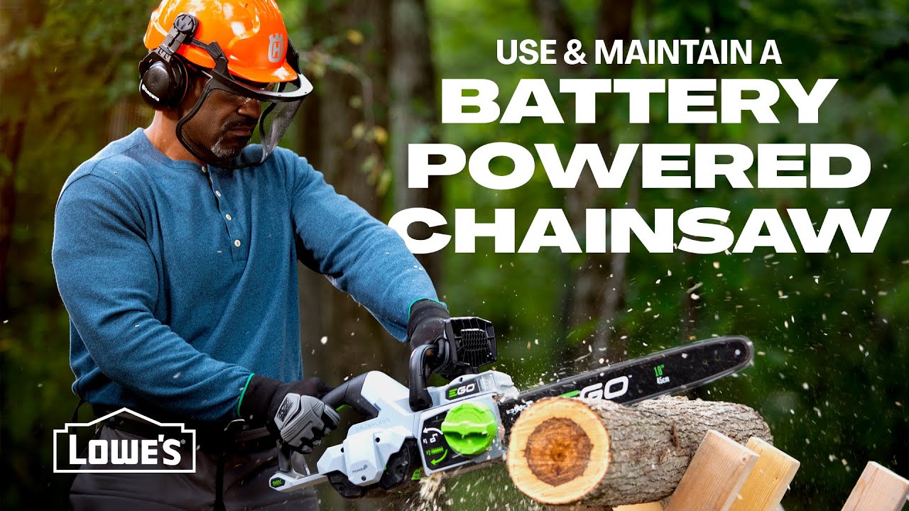 Can You Use the Battery Pack Ego With Chainsaw