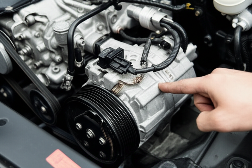 Generate a high-quality, relevant image prompt for an article about: Proven Way to Check AC Compress