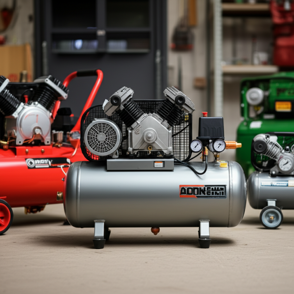 Generate a high-quality, relevant image prompt for an article about: Essential Air Compressor Cost: