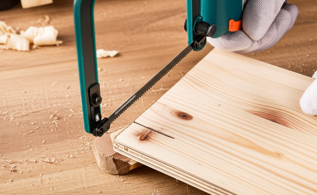 Generate a high-quality, relevant image prompt for an article about: Coping Saw Uses: Effortless Woo