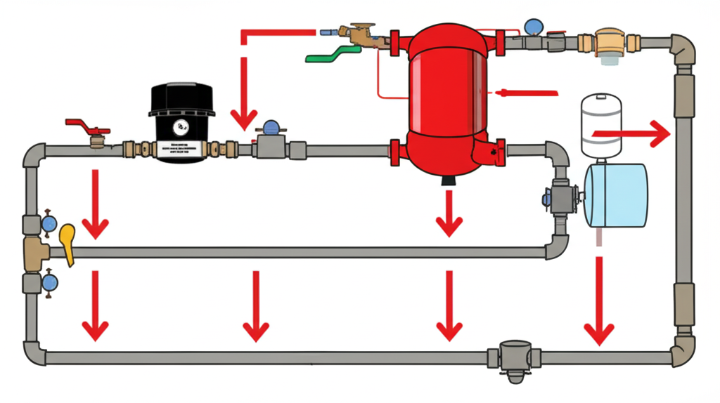Generate a high-quality, relevant image prompt for an article about: Where Should An Air Separator B