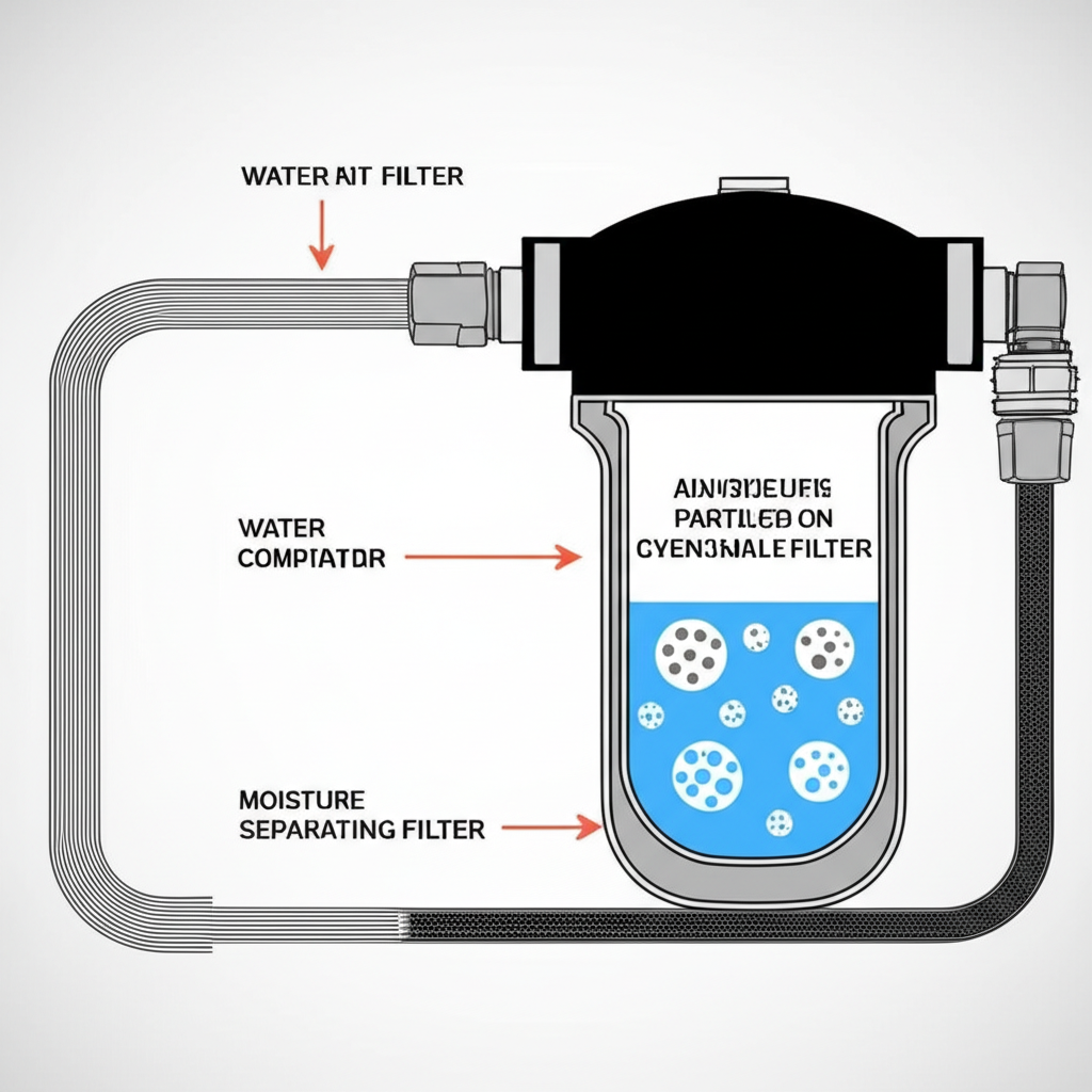 Generate a high-quality, relevant image prompt for an article about: Does a Compressed Air Line Requ