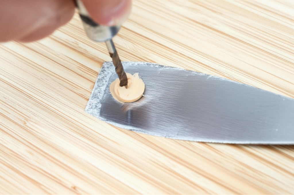Generate a high-quality, relevant image prompt for an article about: How to Fill Drill Holes: Proven