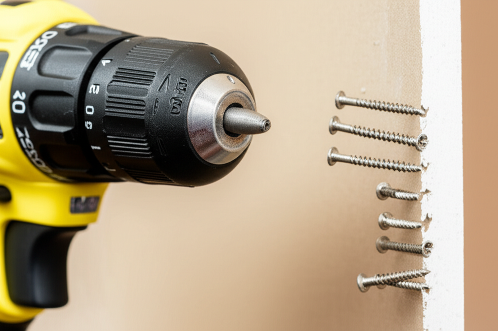 Generate a high-quality, relevant image prompt for an article about: What Setting Should My Drill Be
