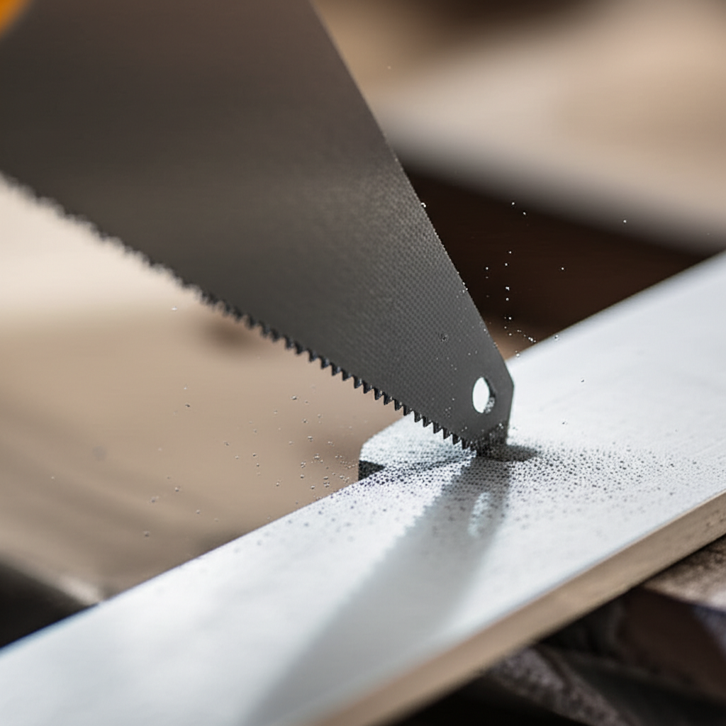Generate a high-quality, relevant image prompt for an article about: Hacksaw Blades For Metal: Prove