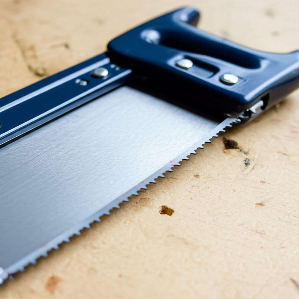 Generate a high-quality, relevant image prompt for an article about: How Much Tension Does a Hacksaw
