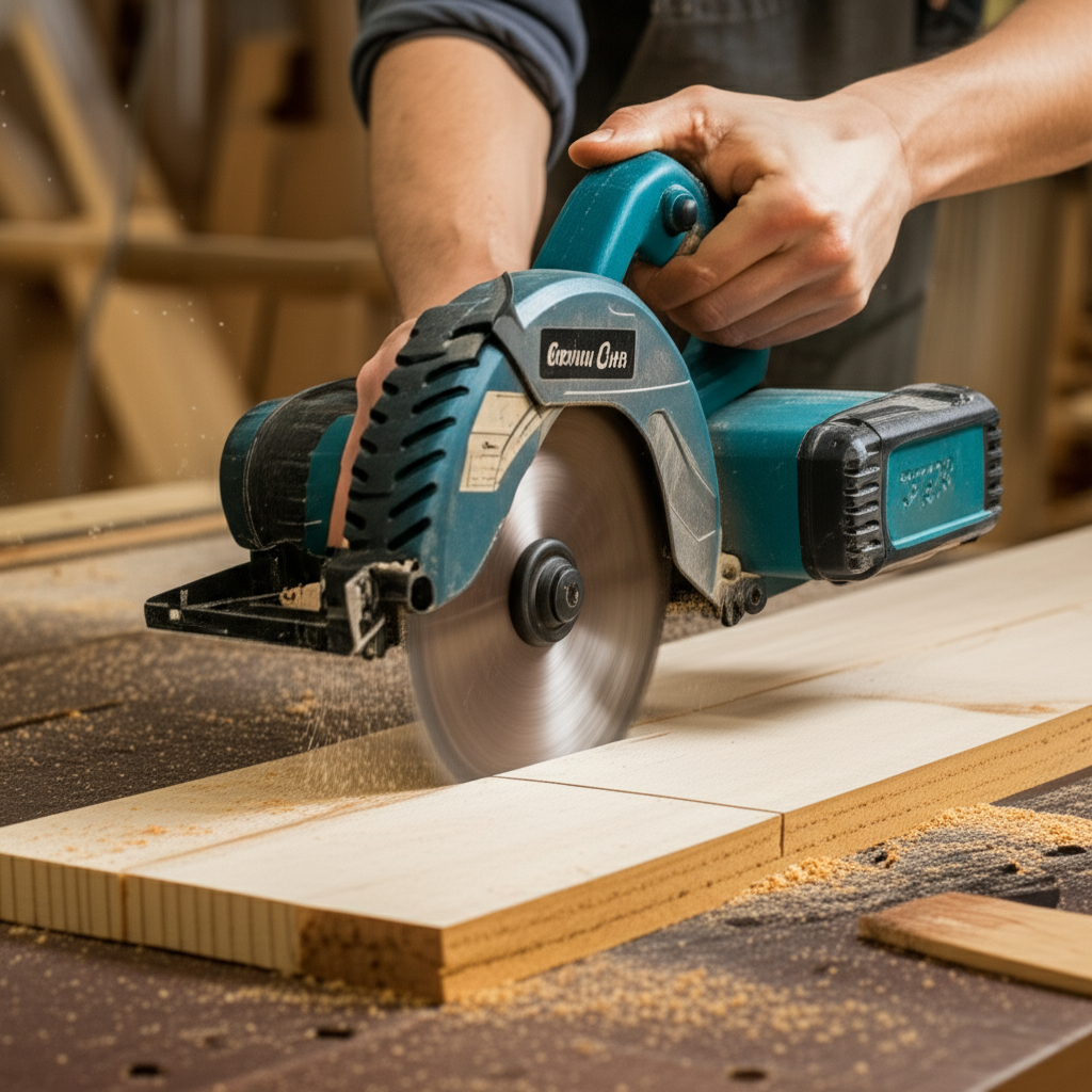 Generate a high-quality, relevant image prompt for an article about: What Is A Power Saw Used For? G