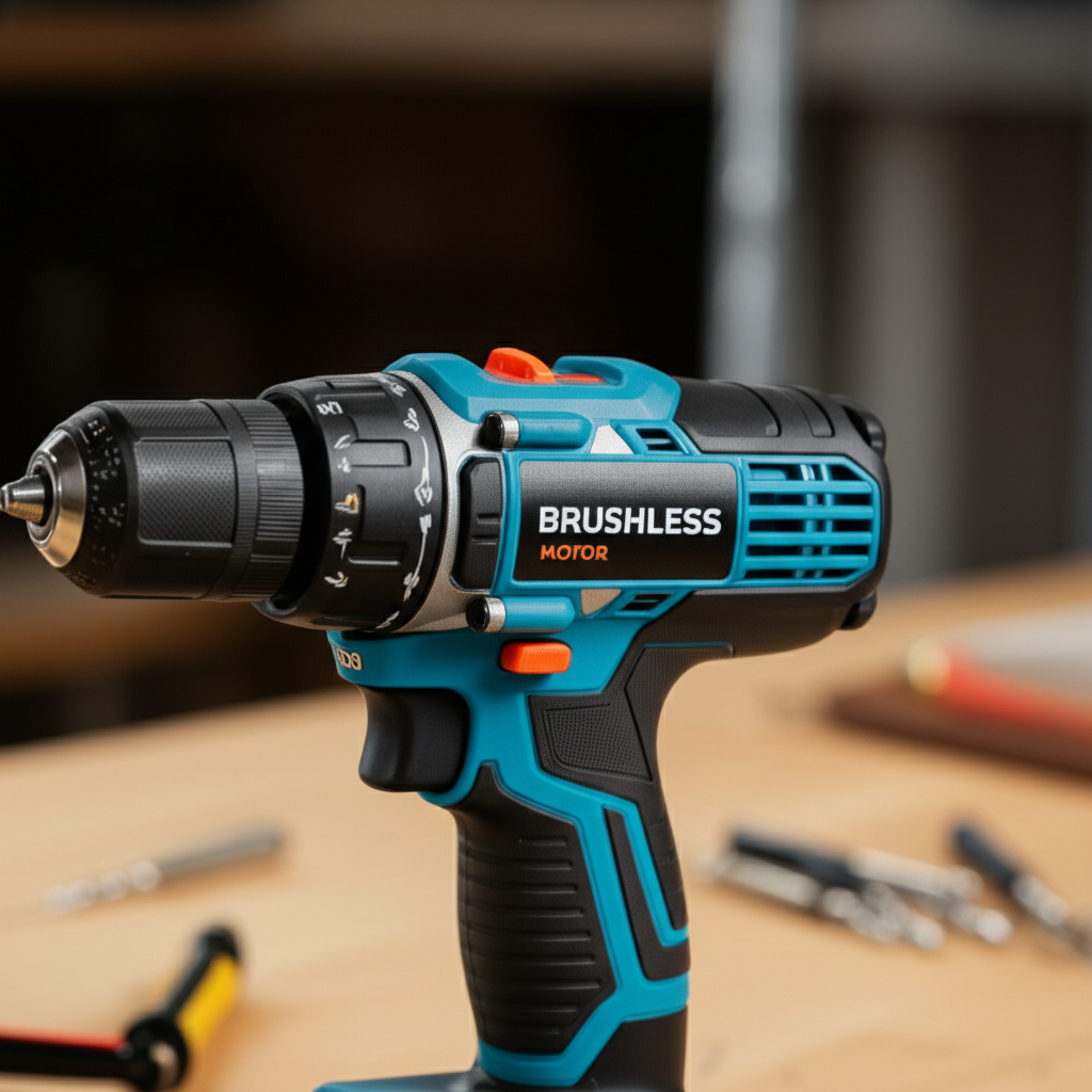 Generate a high-quality, relevant image prompt for an article about: What Does “Brushless” Mean On A
