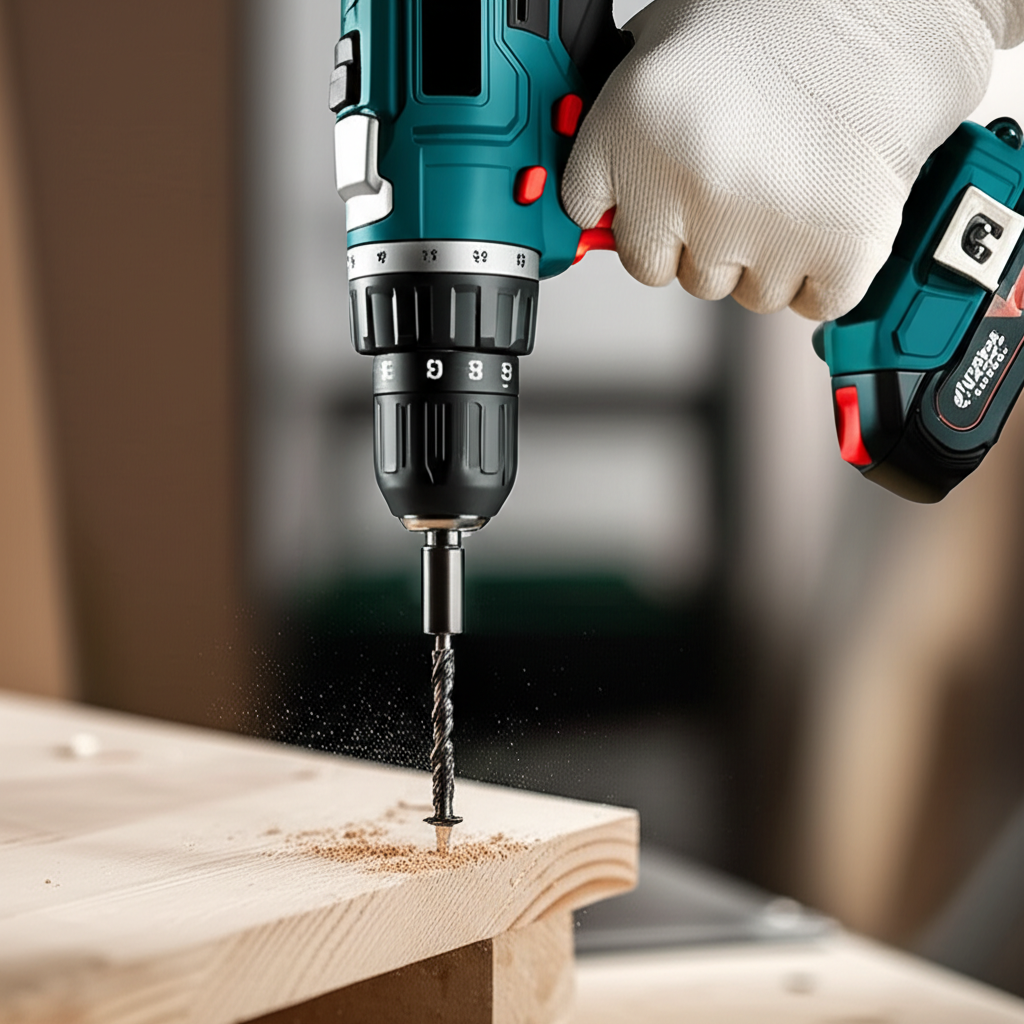 Generate an eye-catching, high-quality featured image prompt for a blog post about: Cordless Screwdr