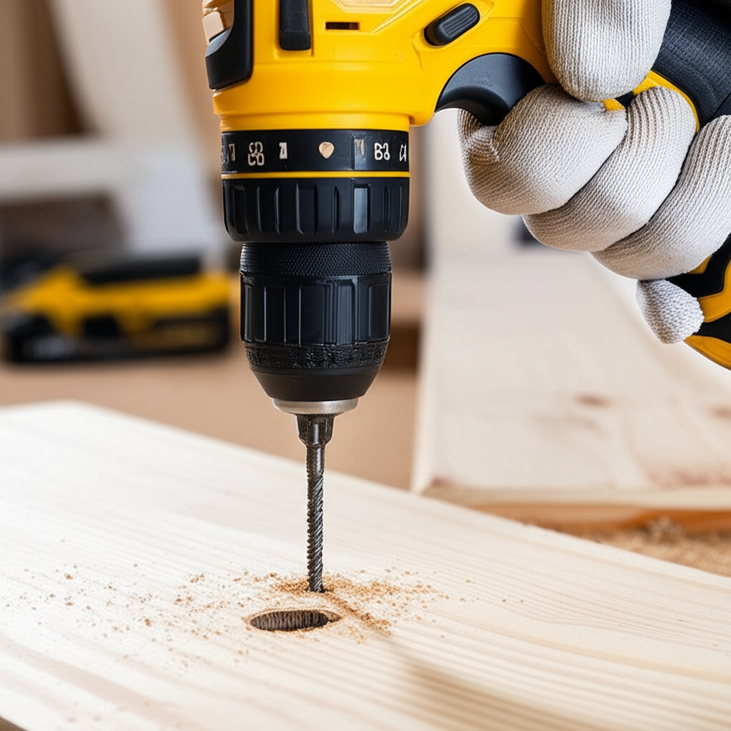 Generate an eye-catching, high-quality featured image prompt for a blog post about: Drill Straight H