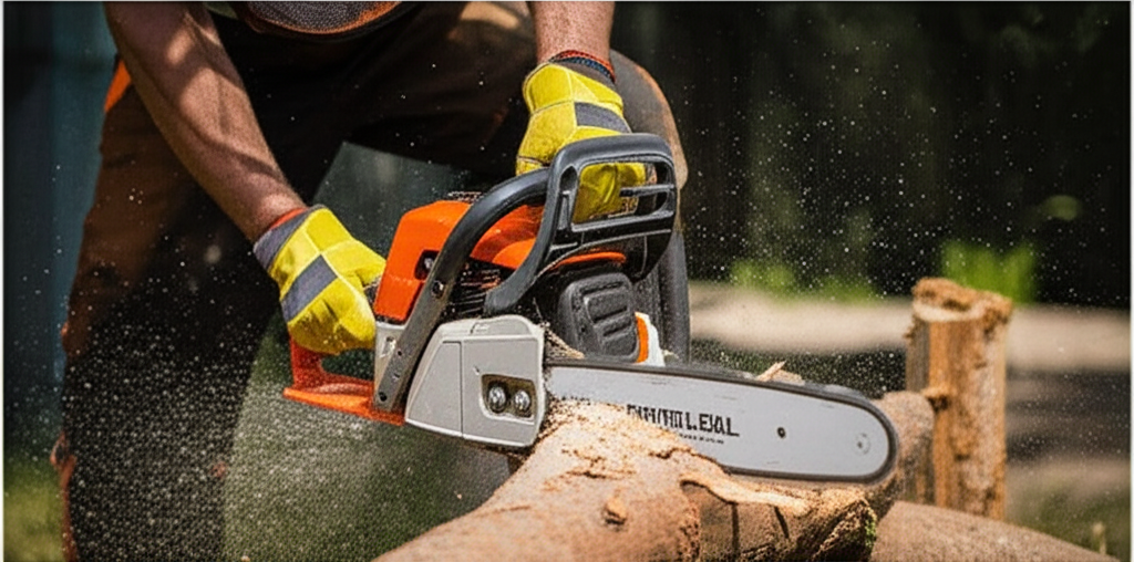 Generate an eye-catching, high-quality featured image prompt for a blog post about: Which Chainsaw S